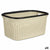 Wäschekorb Kipit TP7001-1 Creme Kunststoff 36 L 36 x 25,5 x 52,5 cm (12 Stück)