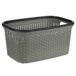 Wäschekorb Kipit TP7001-2 Grau Kunststoff 36 L 36 x 25,5 x 53 cm (12 Stück)