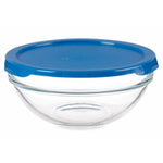 Runde Lunchbox mit Deckel Pasabahce 1113321-53553 Chefs Blau 595 ml (6 Stück)
