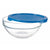 Runde Lunchbox mit Deckel Pasabahce 1113321-53553 Chefs Blau 595 ml (6 Stück)