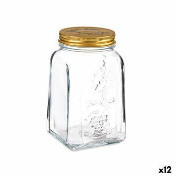 Topf Pasabahce 1058793-80385 Homemade Durchsichtig Gold 1 L (12 Stück)