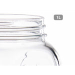Topf Pasabahce 1058793-80385 Homemade Durchsichtig Gold 1 L (12 Stück)
