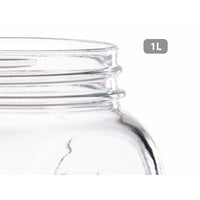 Topf Pasabahce 1058793-80385 Homemade Durchsichtig Gold 1 L (12 Stück)