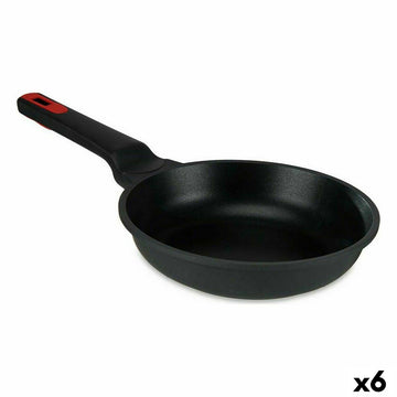 Pfanne Kinvara Schwarz Aluminium Bakelit Aluminiumguss Ø 22 cm (6 Stück)