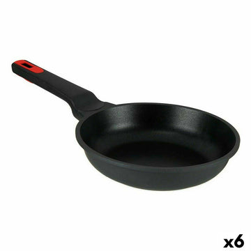 Pfanne Kinvara Schwarz Aluminium Bakelit Aluminiumguss Ø 20 cm (6 Stück)