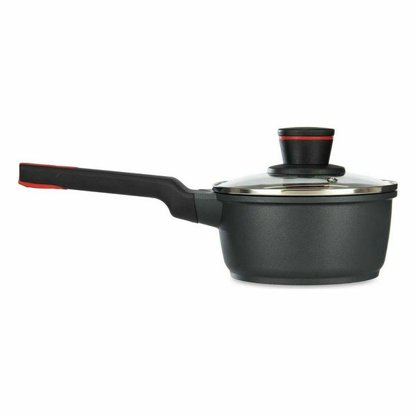 Topf mit Deckel Kinvara Schwarz Metall Aluminium Bakelit Aluminiumguss Ø 16 cm 17,1 x 14 x 35,2 cm (6 Stück)
