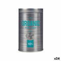 Metalldose Kinvara Organic Grau Weißblech 10,4 x 18,2 x 10,4 cm Kaffee (24 Stück)