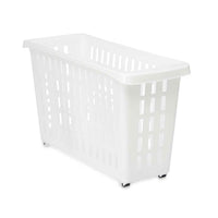 Organizer für Küchenschränke Kipit G-327 Weiß 17,5 x 26 x 46 cm Mit Rädern (12 Stück)