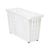 Organizer für Küchenschränke Kipit G-327 Weiß 17,5 x 26 x 46 cm Mit Rädern (12 Stück)