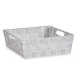 Mehrzweckkorb Kipit A3-693109 Weiß Stoff 3 L 23 x 8 x 27 cm 27 x 8 x 23 cm (48 Stück)