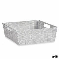 Mehrzweckkorb Kipit A3-693109 Weiß Stoff 3 L 23 x 8 x 27 cm 27 x 8 x 23 cm (48 Stück)