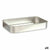 Backofenform Kinvara Silberfarben Aluminium 23,5 x 6 x 36 cm 36 x 6 x 23,5 cm (12 Stück)