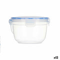 Lunchbox hermetisch Leknes 30512 30512 Durchsichtig Polypropylen Zylinder 1,2 L (12 Stück)