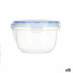 Lunchbox hermetisch Leknes 30512 30512 Durchsichtig Polypropylen Zylinder 1,2 L (12 Stück)