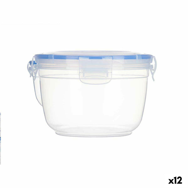 Lunchbox hermetisch Leknes 30512 30512 Durchsichtig Polypropylen Zylinder 1,2 L (12 Stück)