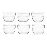 Schalenset Pasabahce 1202624-43713 Motto Durchsichtig Glas 200 ml 29,7 x 6 x 16 cm (8 Stück)
