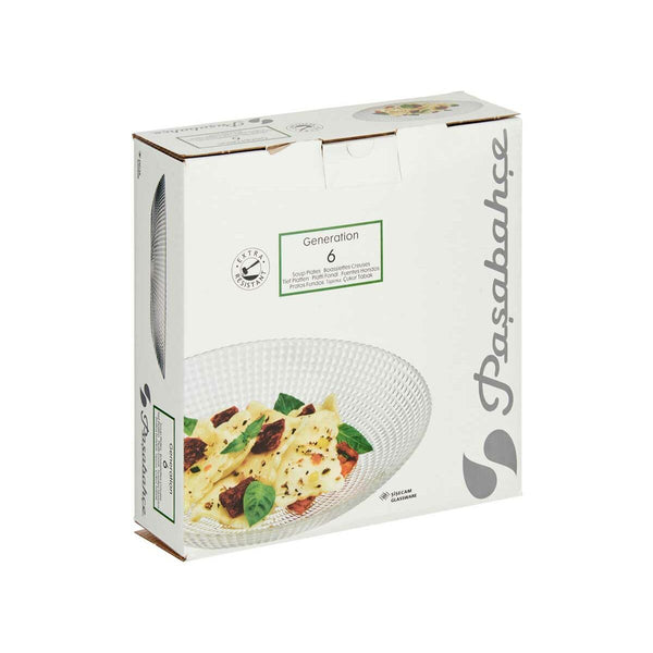 Geschirr-Set Pasabahce 1036089-10497 Generation Durchsichtig Glas 23 x 7 x 23 cm (4 Stück)