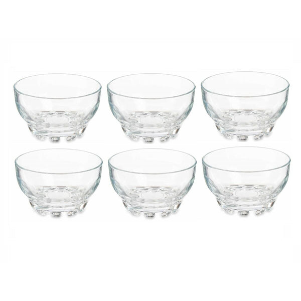 Schalenset Pasabahce Karaman Durchsichtig Glas 275 ml (8 Stück)