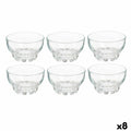 Schalenset Pasabahce Karaman Durchsichtig Glas 275 ml (8 Stück)