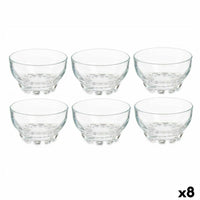 Schalenset Pasabahce Karaman Durchsichtig Glas 275 ml (8 Stück)