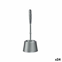Toilettenbürste Berilo UP-154 Silberfarben Kunststoff 13 x 36,5 x 13 cm (24 Stück)
