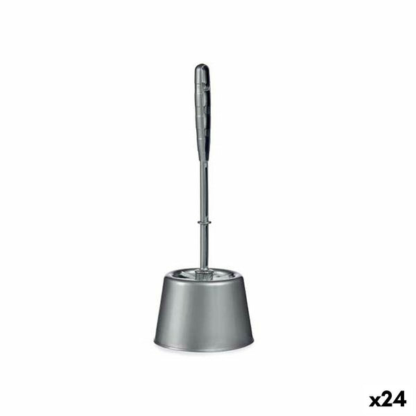 Toilettenbürste Berilo UP-154 Silberfarben Kunststoff 13 x 36,5 x 13 cm (24 Stück)