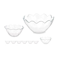 Schalenset Pasabahce 1003561-98886 Hasir Durchsichtig Glas 31 x 25,5 x 24,5 cm (2 Stück)