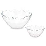 Schalenset Pasabahce 1003561-98886 Hasir Durchsichtig Glas 31 x 25,5 x 24,5 cm (2 Stück)