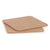 Untersetzer-Set Kinvara natürlich Kork 18 x 1 x 18 cm 18 x 0,5 x 18 cm Untersetzer (12 Stück)