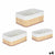 Satz stapelbarer Organizerboxen Kipit 31 x 12 x 21 cm 4 Stück