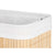 Satz stapelbarer Organizerboxen Kipit 31 x 12 x 21 cm 4 Stück