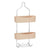 Badezimmerregal Berilo W7072 - 384 Beige Metall Kunststoff 28 x 60 x 14 cm (6 Stück)