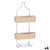 Badezimmerregal Berilo W7072 - 384 Beige Metall Kunststoff 28 x 60 x 14 cm (6 Stück)