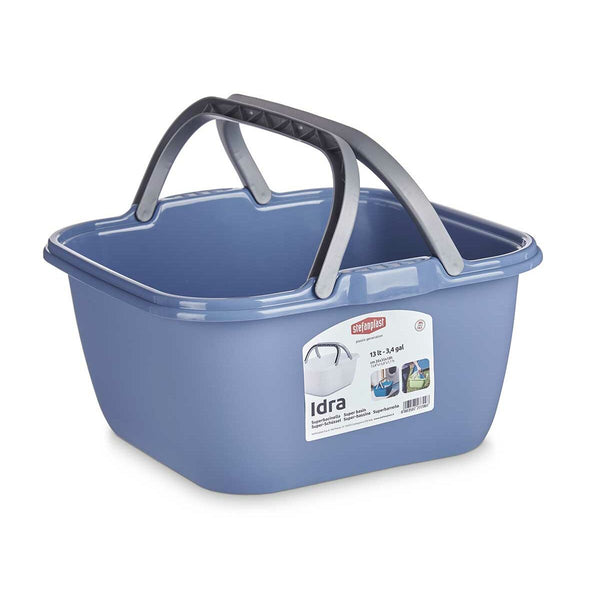 Wäschekorb Stefanplast Kunststoff 13 L 36 x 18 x 34,5 cm 36 x 18 x 36,5 cm Mit Griffen (48 Stück)