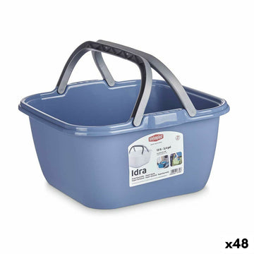 Wäschekorb Stefanplast Kunststoff 13 L 36 x 18 x 34,5 cm 36 x 18 x 36,5 cm Mit Griffen (48 Stück)