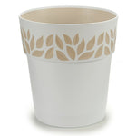 Selbstbewässernder Blumentopf Stefanplast Cloe Weiß Kunststoff 25 x 25 x 25 cm (6 Stück)