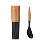 Löffel Kinvara Schwarz natürlich Holz Kunststoff 7 x 33,5 x 3,5 cm 7 x 33,5 cm 33,5 x 33,5 x 3,5 cm (12 Stück)