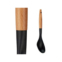 Löffel Kinvara Schwarz natürlich Holz Kunststoff 7 x 33,5 x 3,5 cm 7 x 33,5 cm 33,5 x 33,5 x 3,5 cm (12 Stück)