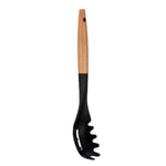 Spaghettilöffel Kinvara Schwarz natürlich Holz Kunststoff 6 x 33,5 x 6 cm 6 x 33,5 cm (12 Stück)