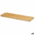 Tablett für Snacks Kinvara Braun 46 x 1,6 x 15 cm Aperitif (12 Stück)