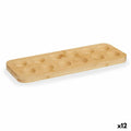 Eierbehälter Kinvara Braun Bambus 40 x 3,4 x 40 cm 30 x 1,6 x 11,5 cm (12 Stück)