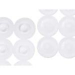 Rutschfeste Duschmatte Berilo BM630 - 302 Weiß PVC 68 x 36 x 1 cm 68 x 1 x 36 cm (6 Stück)