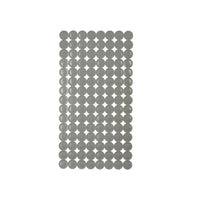 Rutschfeste Duschmatte Grau PVC 68 x 36 x 1 cm (6 Stück)
