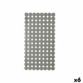 Rutschfeste Duschmatte Grau PVC 68 x 36 x 1 cm (6 Stück)