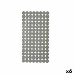 Rutschfeste Duschmatte Grau PVC 68 x 36 x 1 cm (6 Stück)