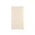 Rutschfeste Duschmatte Beige PVC 68 x 36 x 1 cm (6 Stück)