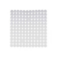 Rutschfeste Duschmatte Durchsichtig PVC 54 x 54 x 1 cm (6 Stück)