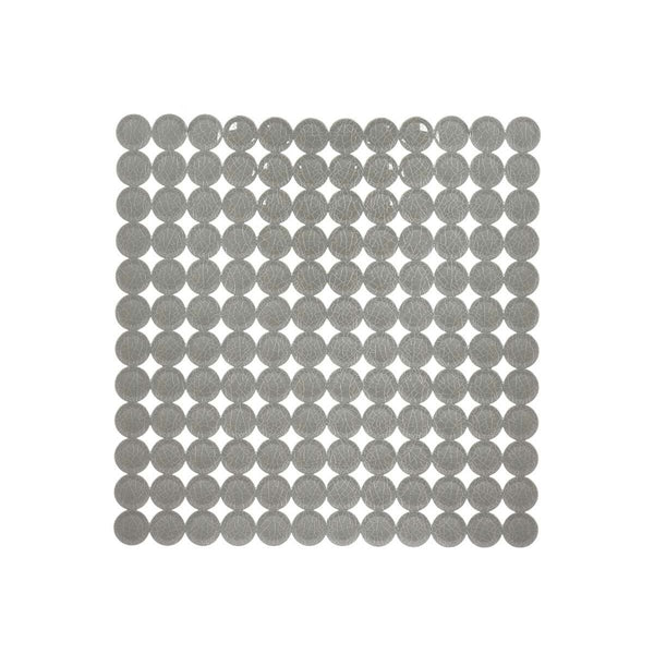 Rutschfeste Duschmatte Grau PVC 54 x 54 x 1 cm (6 Stück)