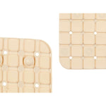 Rutschfeste Duschmatte Berilo BM509 - 312 Beige PVC 67,7 x 38,5 x 0,7 cm Bilder (6 Stück)
