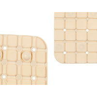 Rutschfeste Duschmatte Berilo BM509 - 312 Beige PVC 67,7 x 38,5 x 0,7 cm Bilder (6 Stück)